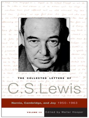 cover image of The Collected Letters of C. S. Lewis, Volume 3